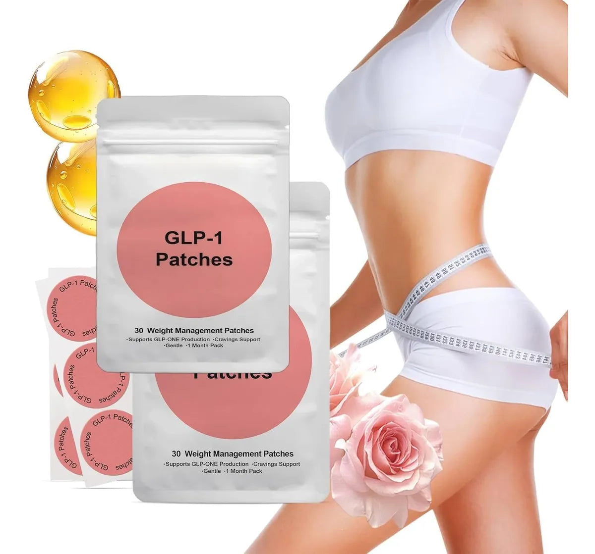 GLP-1® | PARCHES ADELGAZANTES PARA EL CUIDADO DEL CUERPO ★ Paga 1 paquete x30 pcs & lleva +30 GRATIS
