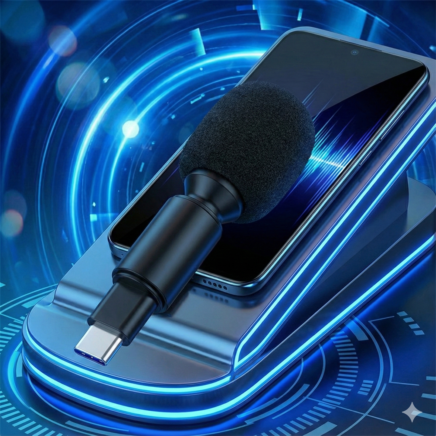NanoVoice™ Mini Micrófono Para Celular Tipo C