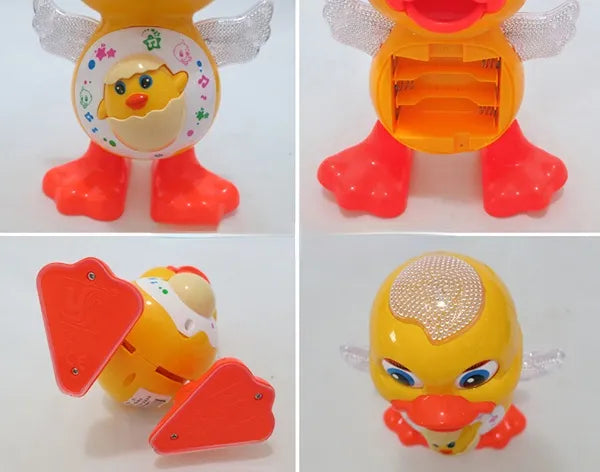 Dancing-Duck® | JUGUETE PATO MECÁNICO ★ Baila, canta y es educativo para los niños