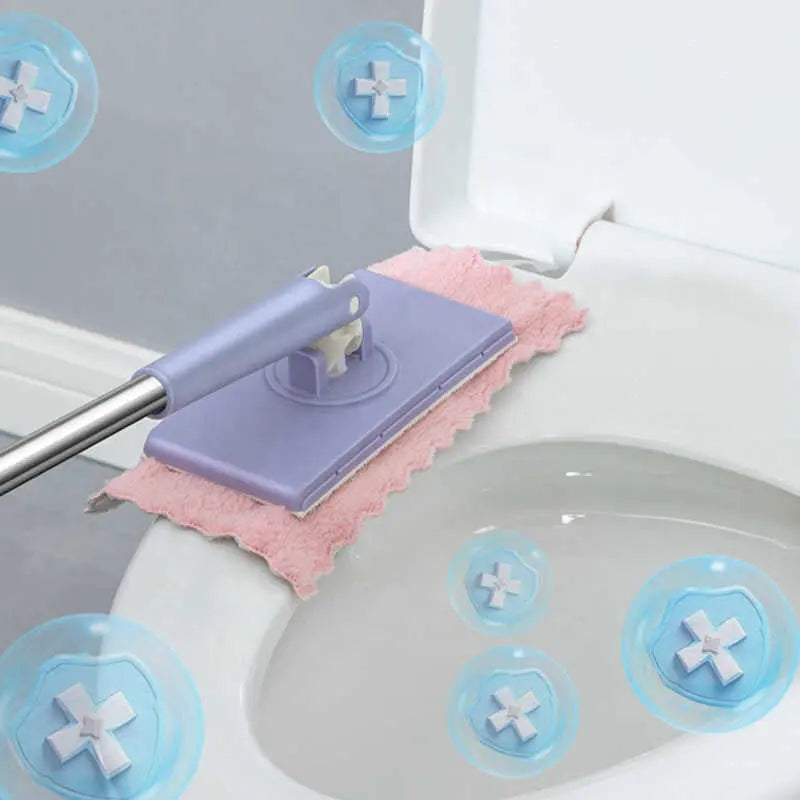 ESCOBA TRAPEADOR MULTIFUNCIONAL CON CLIP DE TELA ★ POWER MOP™