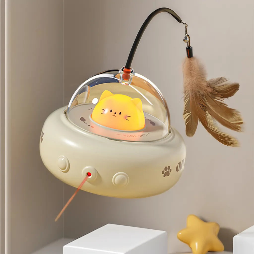 Galactic CAT® Juguete inteligente para mascotas para perseguir y cazar