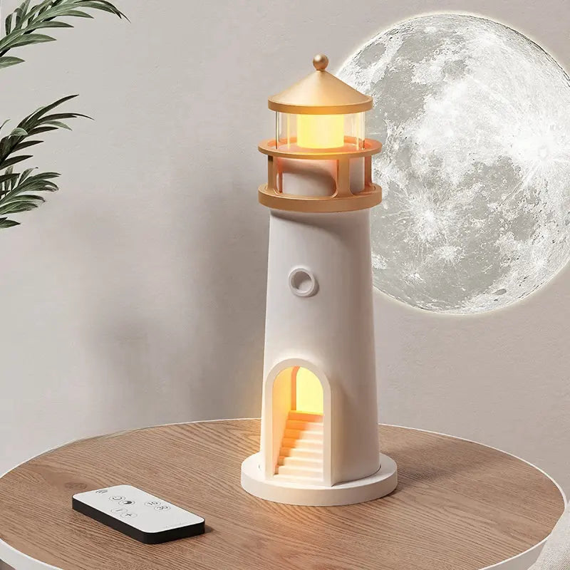 LÁMPARA DE FARO LUZ DE LUNA CON BOCINA INTEGRADA ★ DREAM LIGHT™