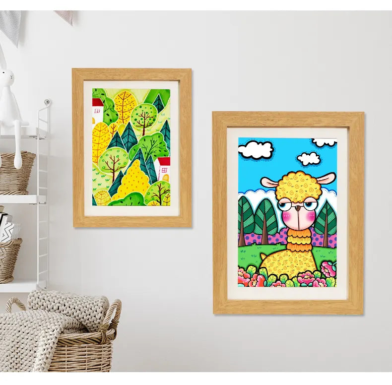 Kids' Art™ | MARCO EXHIBIDOR REEMPLAZABLE ★ Ideal para fotos, dibujos, certificados, etc...