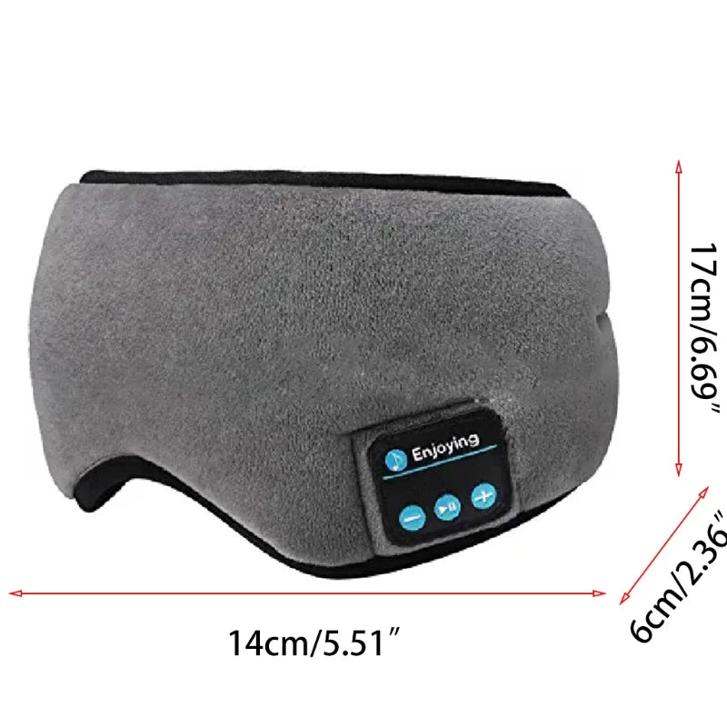 RelaxSound™ | MASCARILLA PARA DORMIR CON REPRODUCTOR DE MÚSICA ★ Compatible con Bluetooth