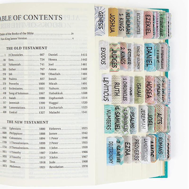 FaithTabs™ Separadores de Libros Para Biblia