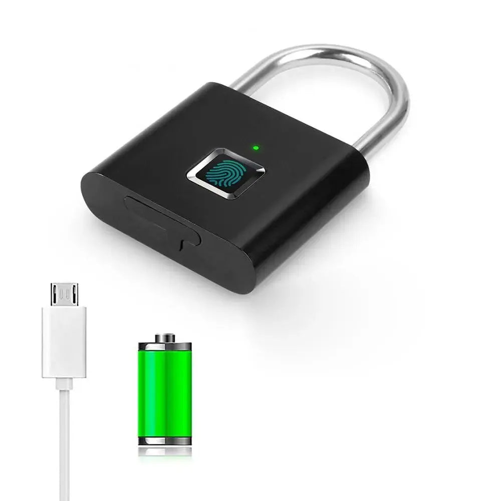 Pad-Lock® | CANDADO CON HUELLA DIGITAL ★ Se desbloquea en solo 0,5 segundos