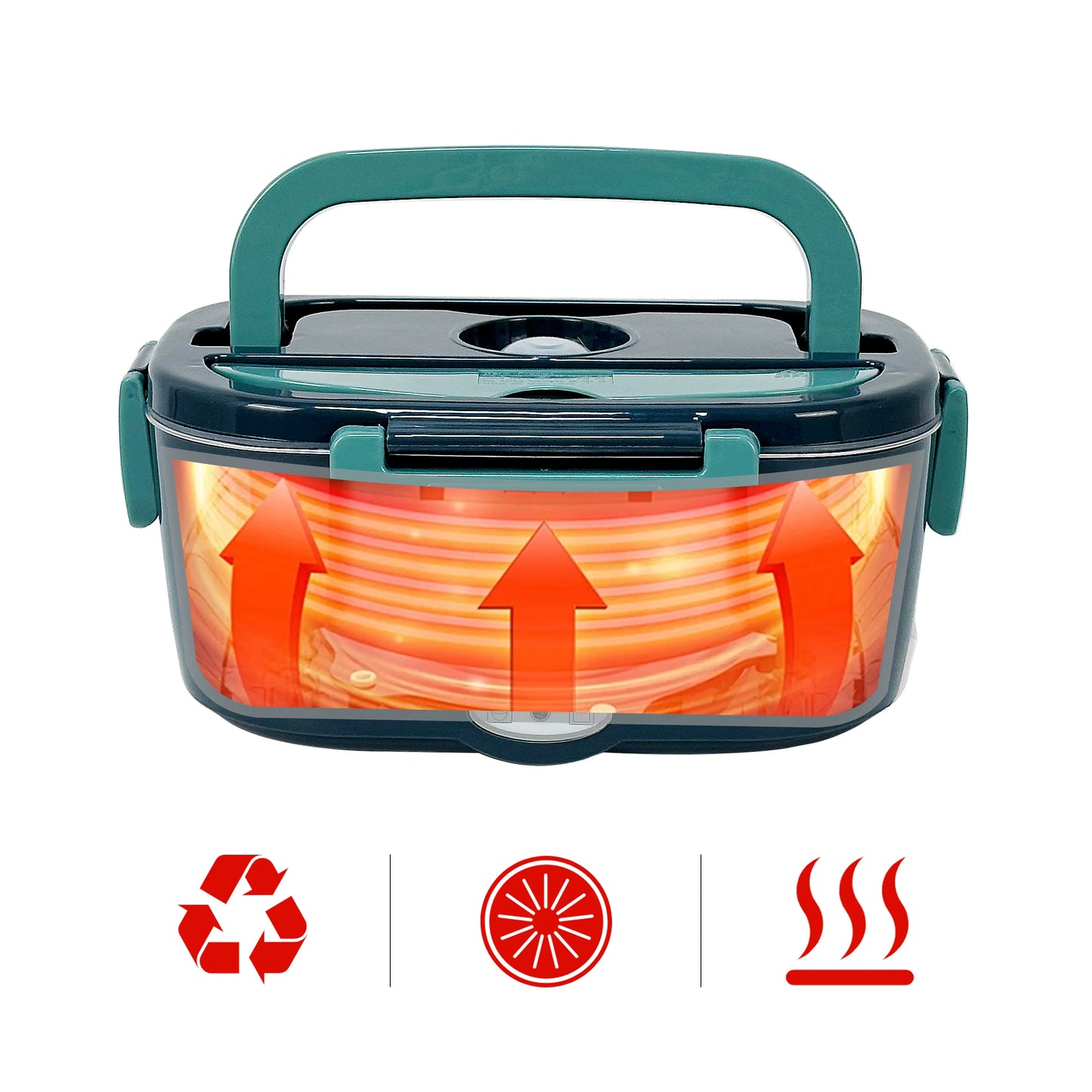 Hot-Tote® | PORTA COMIDA CALENTADOR ELÉCTRICO ★ Disfruta de alimentos calientes en cualquier lugar