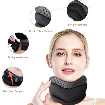 ALMOHADILLA PARA EL CUELLO ★ NeckSupport™ Evita los ronquidos y dolores de cuello