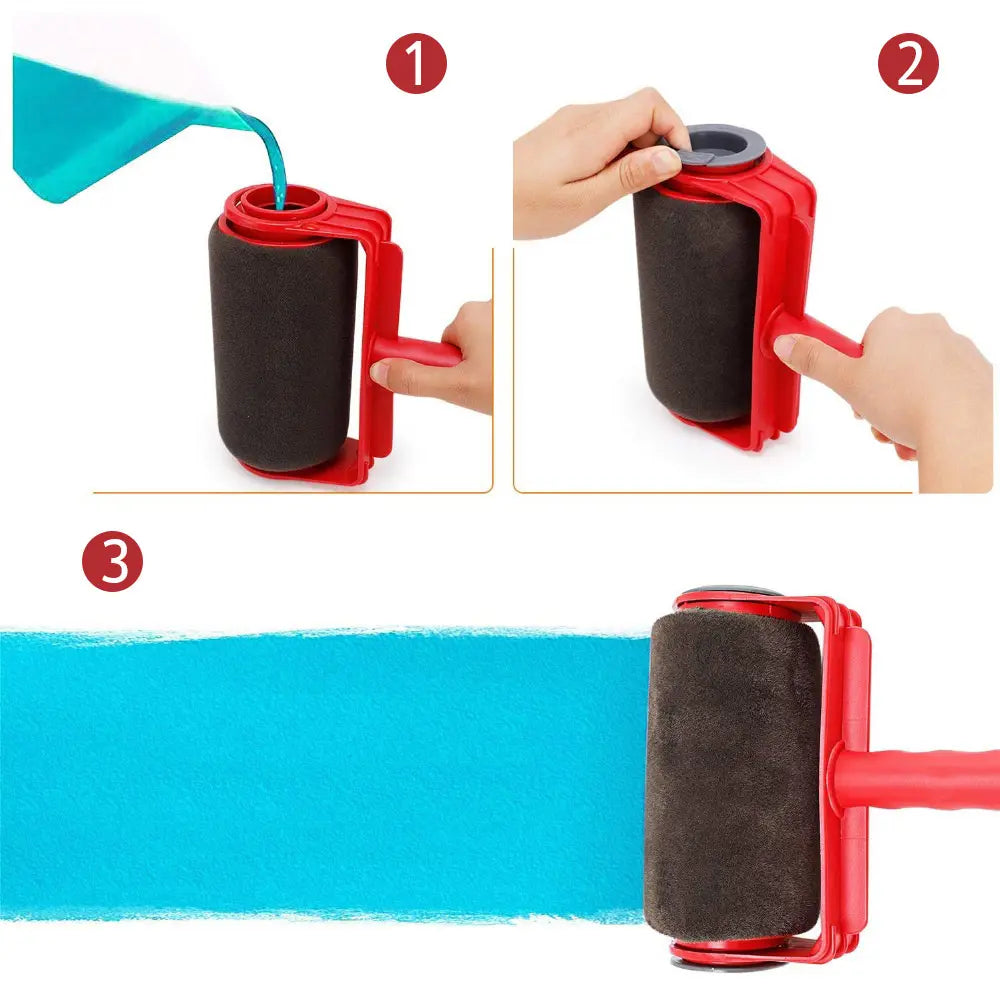 Paint Runner® | KIT RODILLO DE PINTURA 6 EN 1 ★  X6 PIEZAS