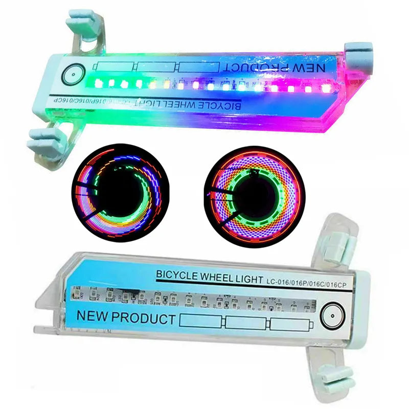 LightGlow™ | LUCES PARA LLANTAS DE BICICLETA ★ Crea hasta 30 patrones diferentes