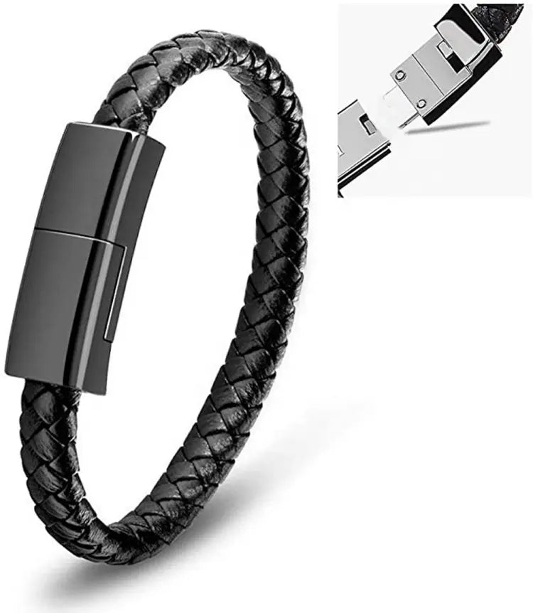 PULSERA CON CABLE DE CARGA RÁPIDA PARA iOS / ANDROID / TIPO C®