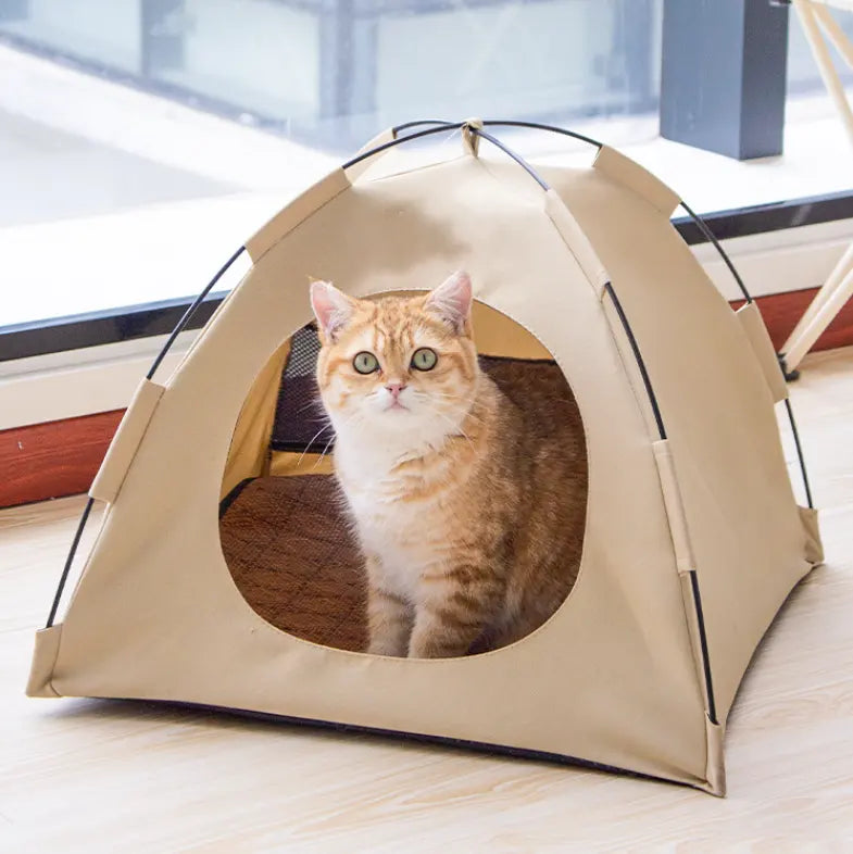 CAMA PLEGABLE PARA GATOS ★ CAT CAMPING™ Un refugio seguro para tu mascota