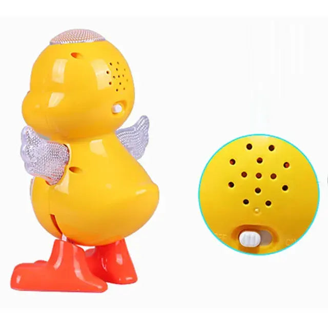 Dancing-Duck® | JUGUETE PATO MECÁNICO ★ Baila, canta y es educativo para los niños