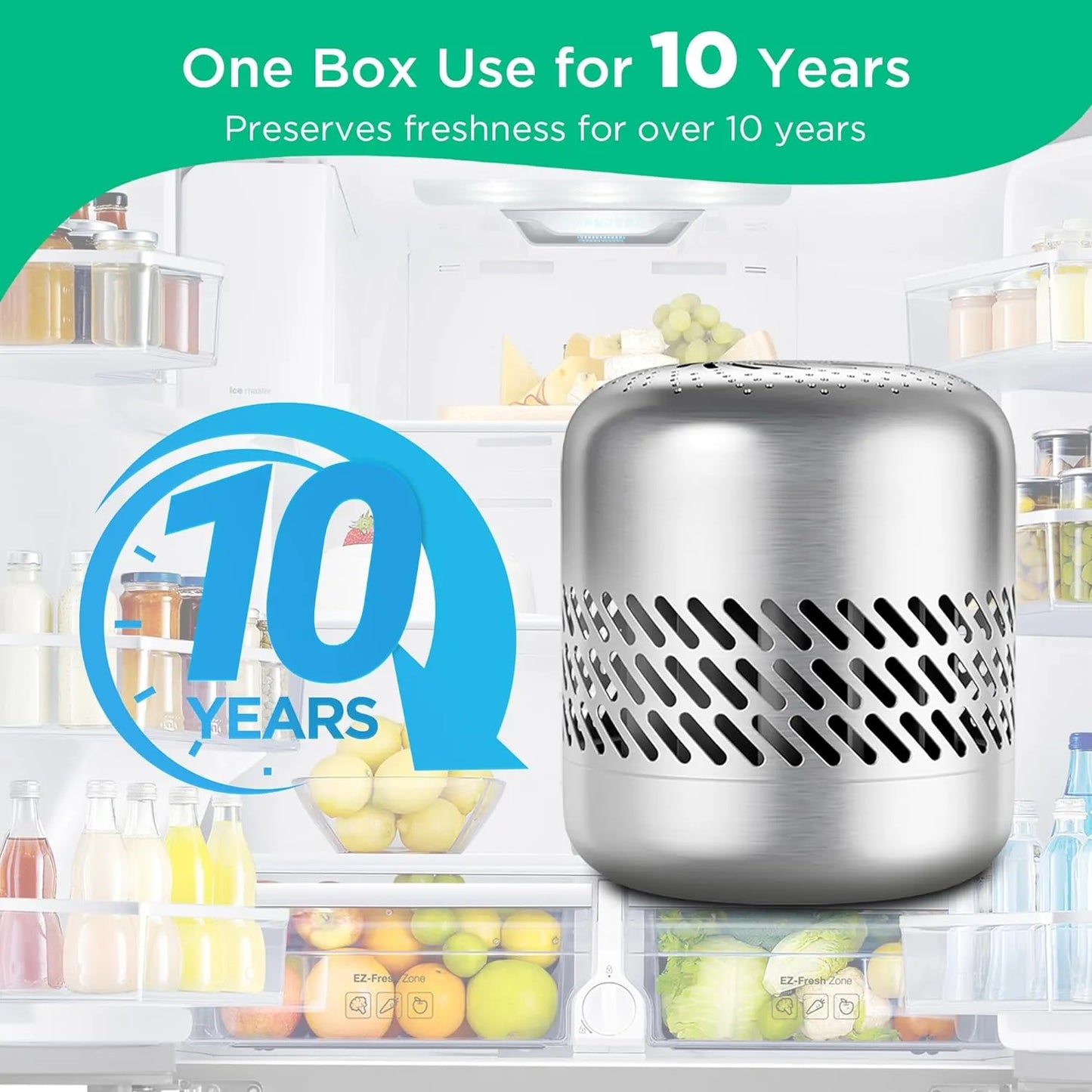 DESODORANTE PARA LA NEVERA ★ PUREFRESH® Elimina olores y evita la transferencia de sabores