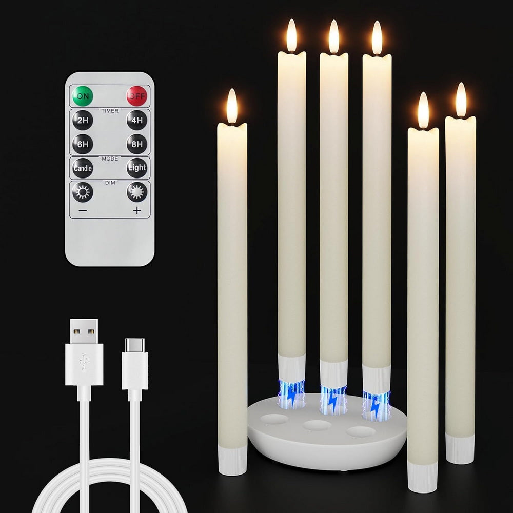 CozyLight™ Set X6 PCS Velas LED Recargables
