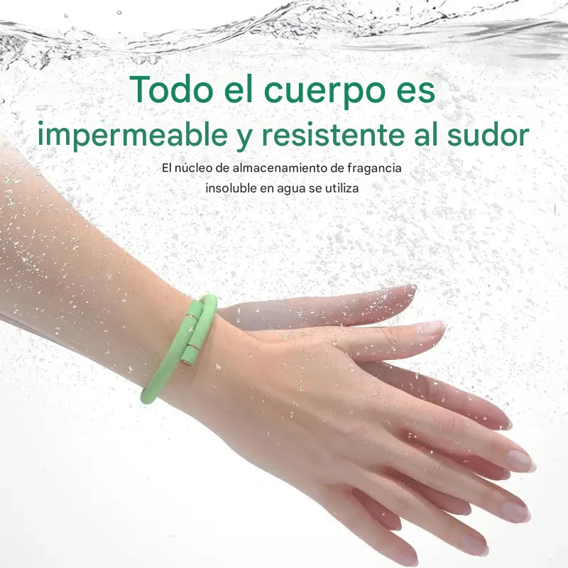 Natural-Bite™ | PULSERA REPELENTE DE MOSQUITOS ★ Ideal para niños y adultos