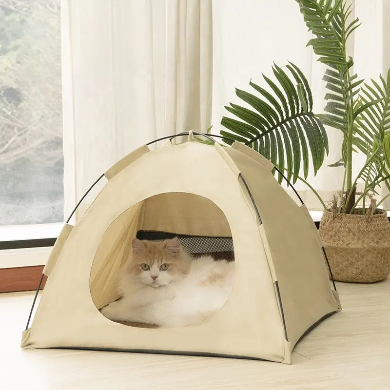 CAMA PLEGABLE PARA GATOS ★ CAT CAMPING™ Un refugio seguro para tu mascota