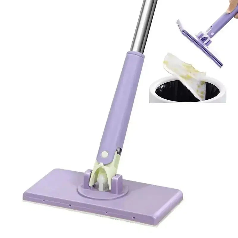 ESCOBA TRAPEADOR MULTIFUNCIONAL CON CLIP DE TELA ★ POWER MOP™