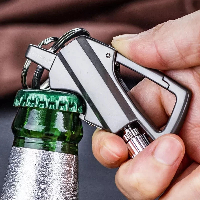 Infinity Flame™ | LLAVERO ENCENDEDOR INFINITO + ABREBOTELLAS ★ Recargable y resistente al agua