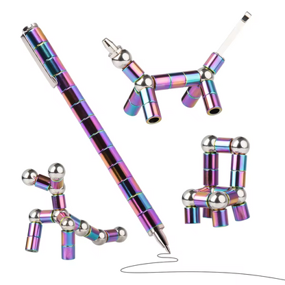 FidgetPEN® Kit Bolígrafo Magnético Antiestrés