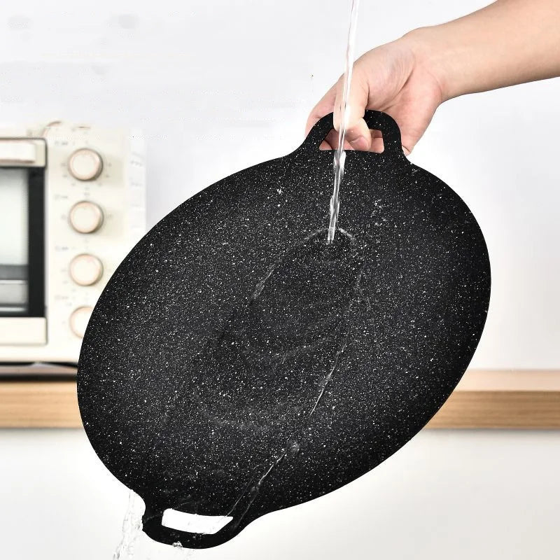 Natural Grill® | SARTÉN COREANO ANTIADHERENTE PARA BARBACOA ★ Para interiores y exteriores