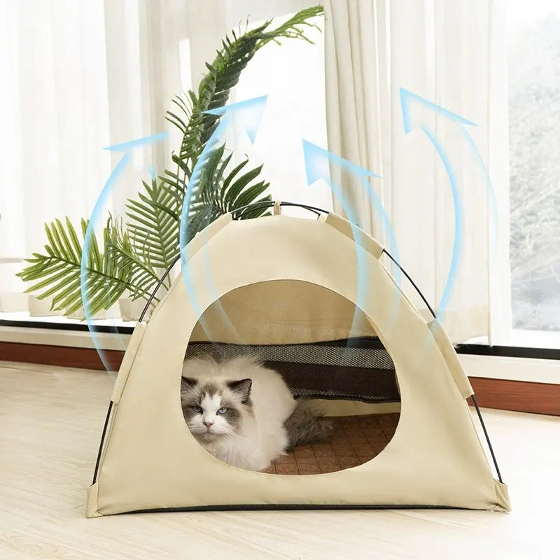 CAMA PLEGABLE PARA GATOS ★ CAT CAMPING™ Un refugio seguro para tu mascota