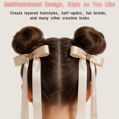MagicBow™ Pinza Magnética Para el Cabello en Forma de Moño X2 PCS