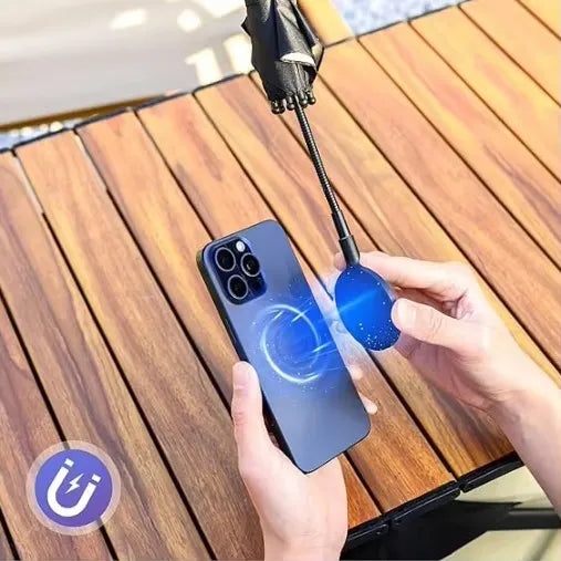 MINI PARAGUAS PARA EL CELULAR ★ SolarMate® Retráctil y con soporte magnético