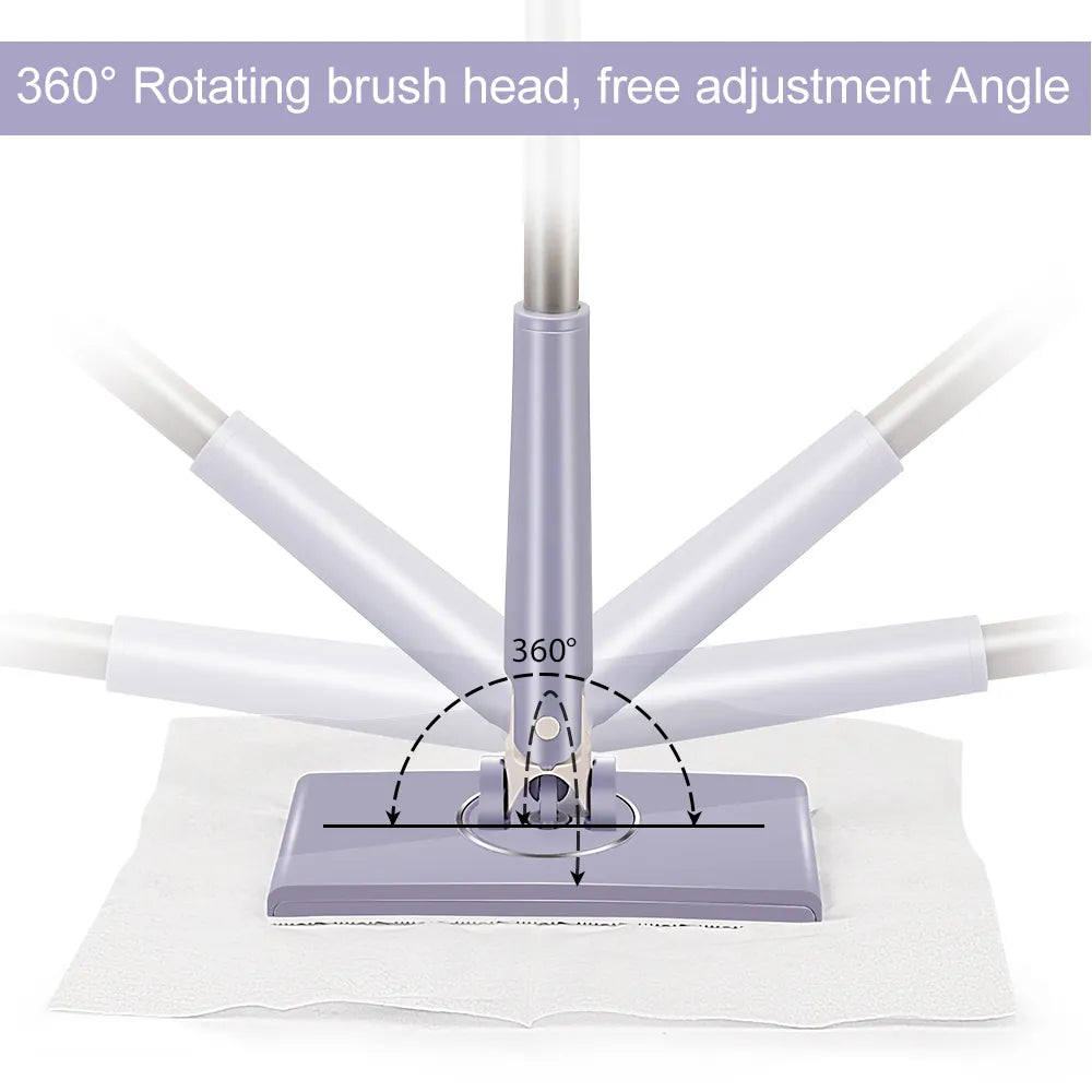 ESCOBA TRAPEADOR MULTIFUNCIONAL CON CLIP DE TELA ★ POWER MOP™