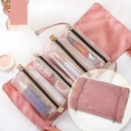 MyBeautySpace™ | BOLSA ORGANIZADORA DE MAQUILLAJE 4 EN 1