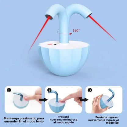 JUGUETE DE LÁSER INTERACTIVO PARA GATOS™ Estimula su actividad física y mental