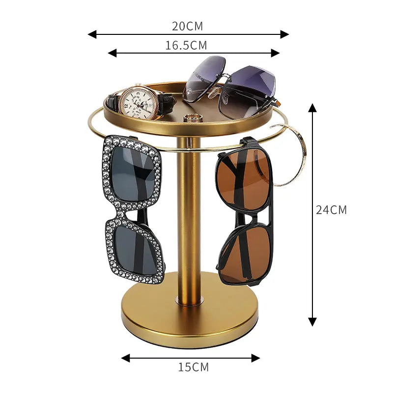 ORGANIZADOR DE ACCESORIOS 360 ★ SPIN MASTER™ Para gafas, relojes, joyas y más...