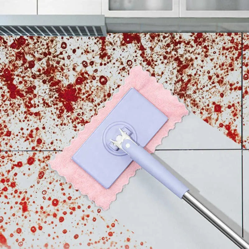 ESCOBA TRAPEADOR MULTIFUNCIONAL CON CLIP DE TELA ★ POWER MOP™