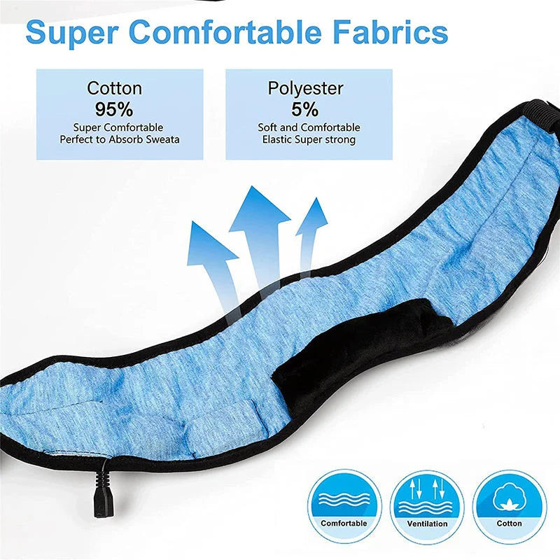 RelaxSound™ | MASCARILLA PARA DORMIR CON REPRODUCTOR DE MÚSICA ★ Compatible con Bluetooth