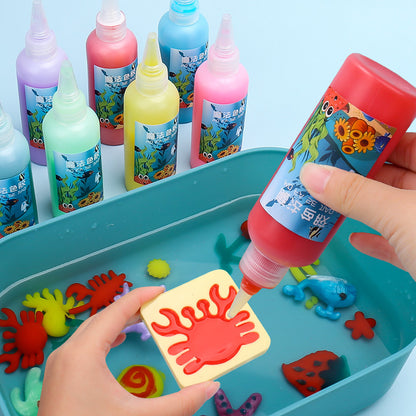 MagicWater® Kit De Gel & Moldes Para Hacer Figuras
