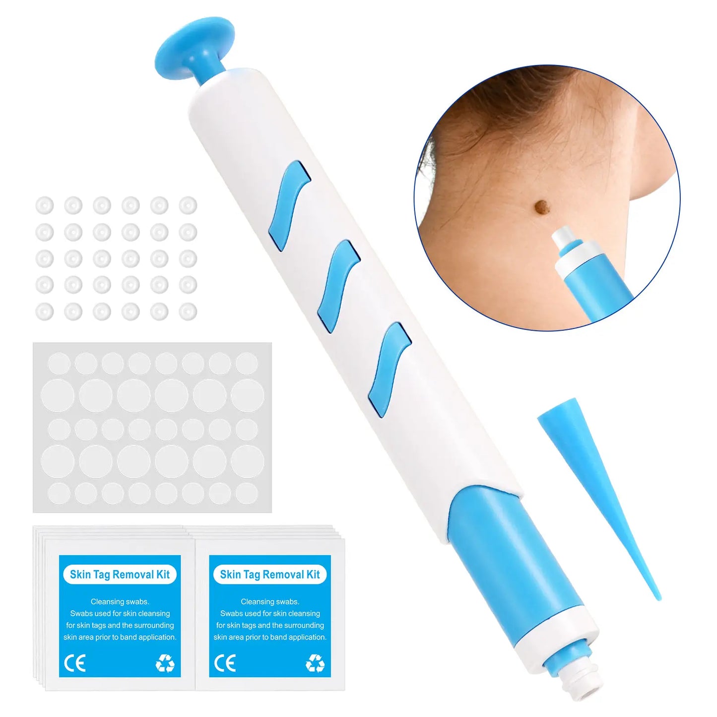 KIT PROFESIONAL DE ELIMINACIÓN DE VERRUGAS 2 EN 1® Sin químicos ni procesos dolorosos