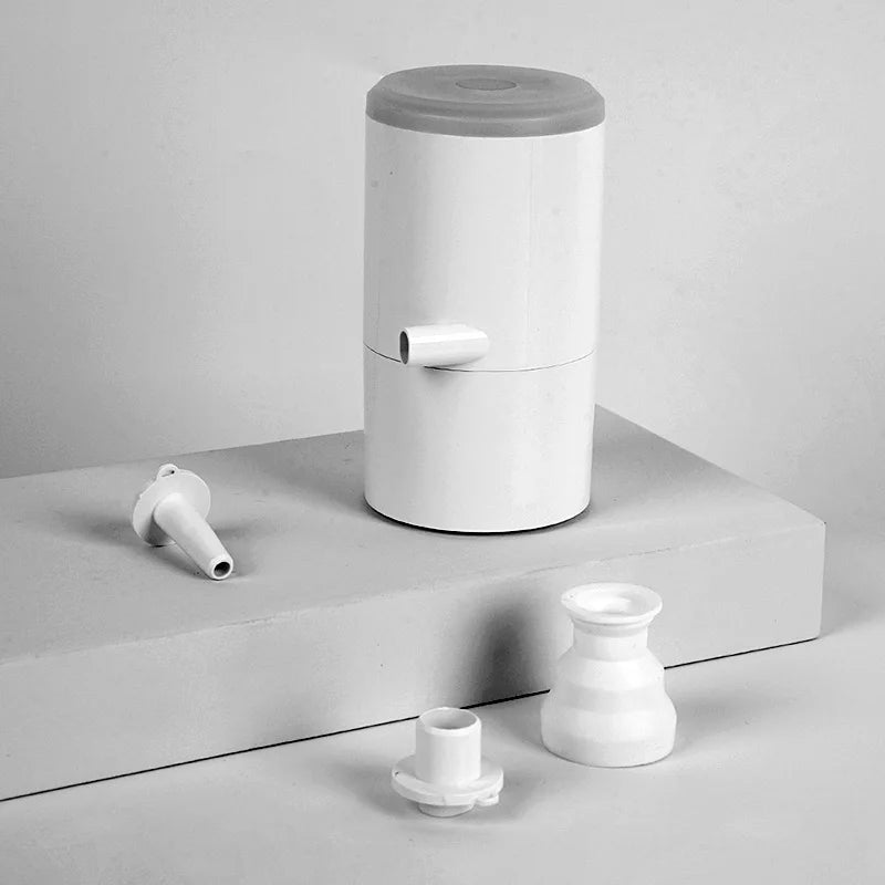 AirGlow PRO® | MINI BOMBA DE AIRE PORTÁTIL CON LÁMPARA INTEGRADA ★ 4 funciones en 1