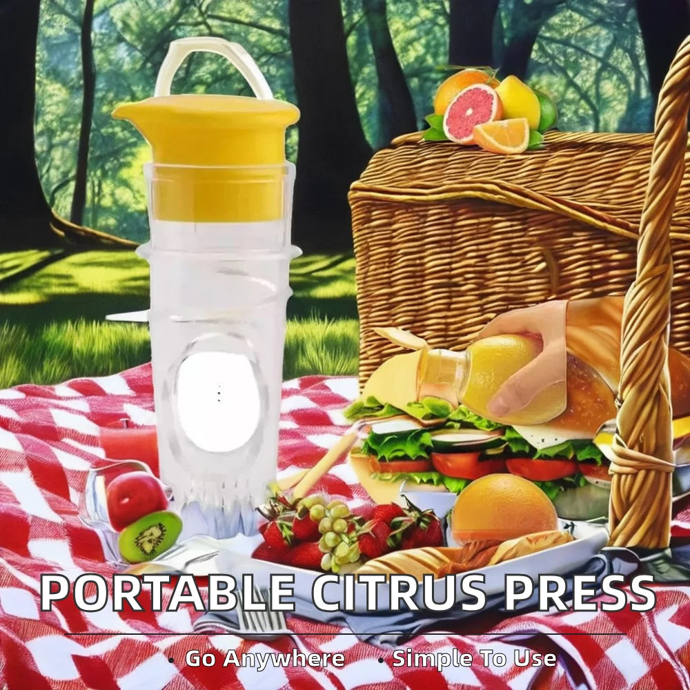 Squeeze-Pro™ | EXPRIMIDOR DE CÍTRICOS PORTÁTIL ★ Set  X3 exprimidores