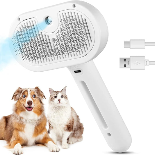 CEPILLO QUITAPELOS PARA MASCOTAS 3 EN 1 ★ PetShine® Mantiene el brillo y la vitalidad de su pelaje