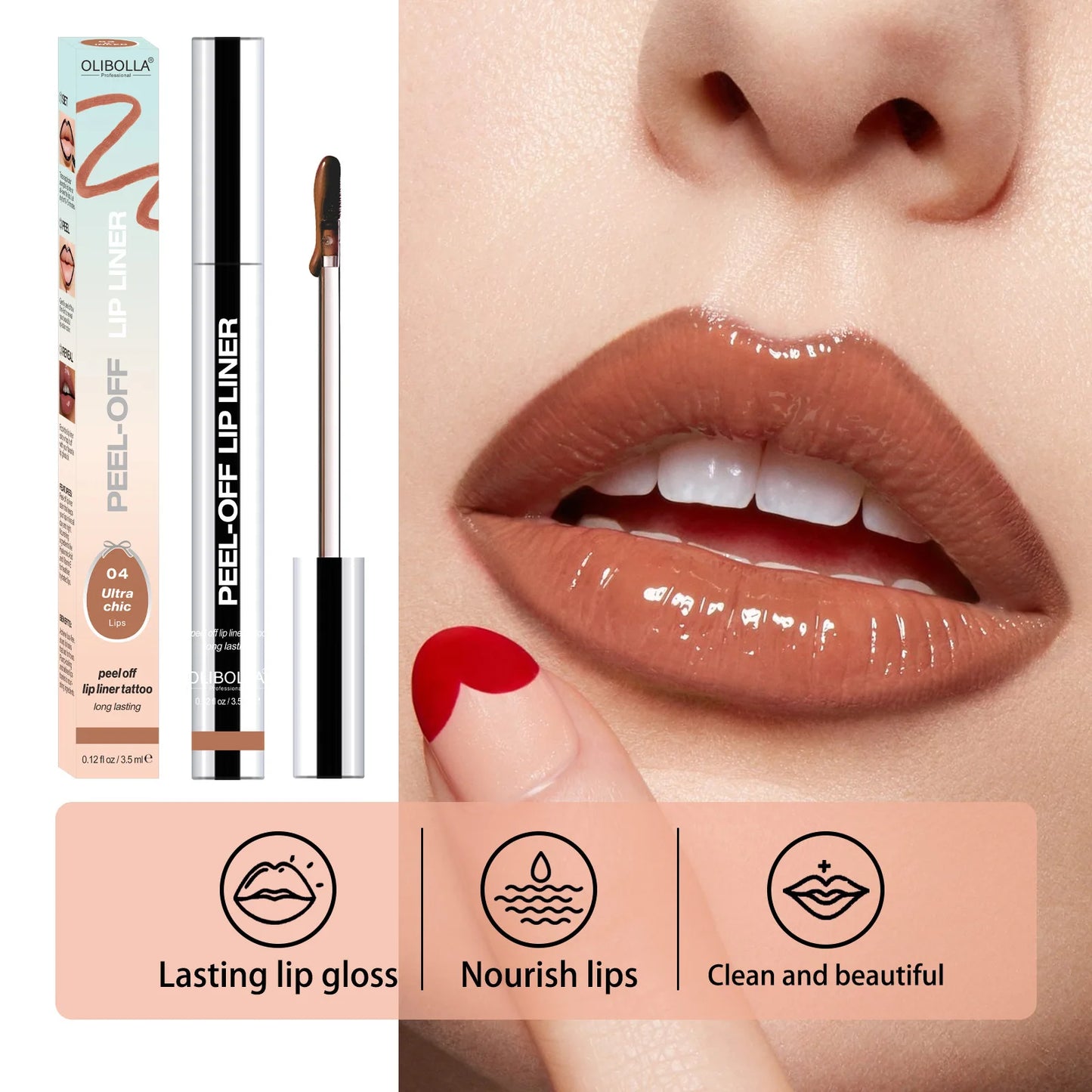 Peel-Off LIP® | DELINEADOR DE LABIOS MATE 3 EN 1 ★ Paga 1 Lleva +2 GRATIS