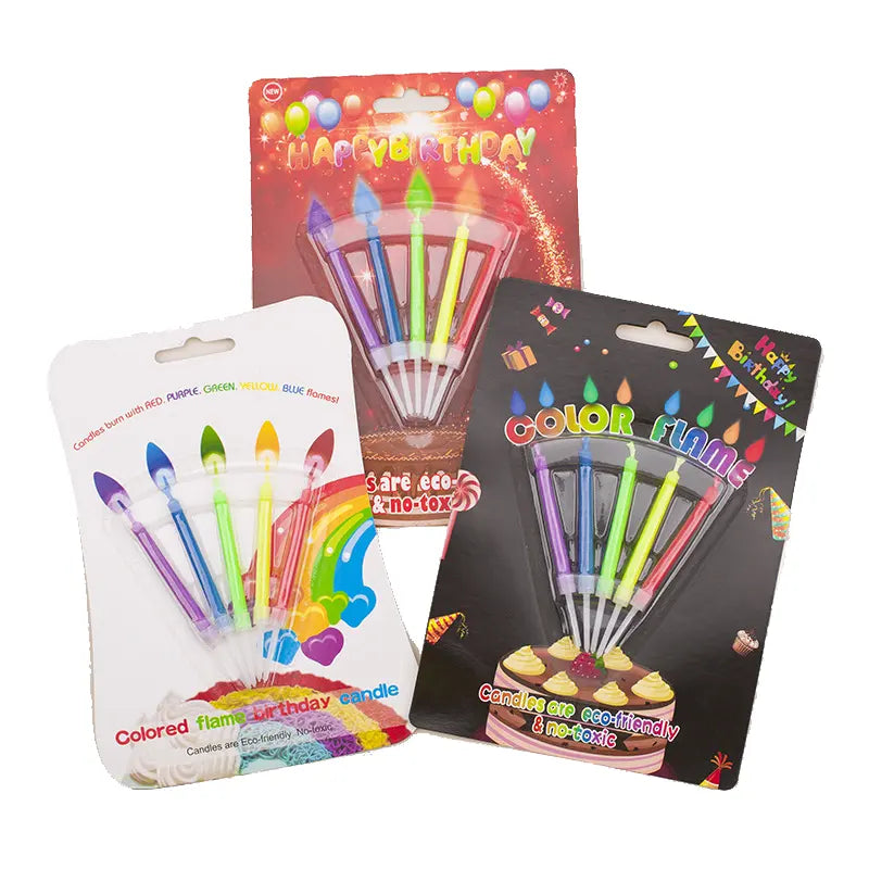 VELAS MÁGICAS CON FLAMA DE COLORES ★ RAINBOW FLAME™ X24 PIEZAS