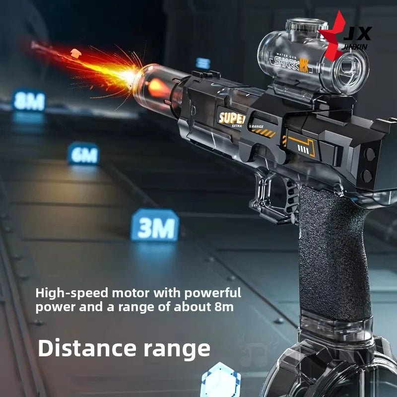 WaterGun™ | PISTOLA DE AGUA ELÉCTRICA ★ Recargable por USB y con luces de disparo