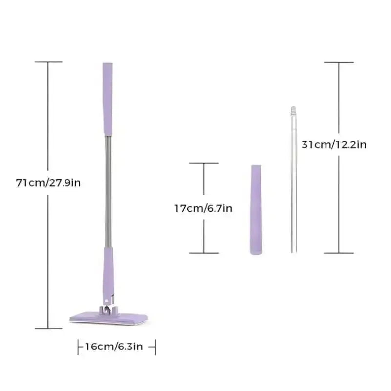 ESCOBA TRAPEADOR MULTIFUNCIONAL CON CLIP DE TELA ★ POWER MOP™