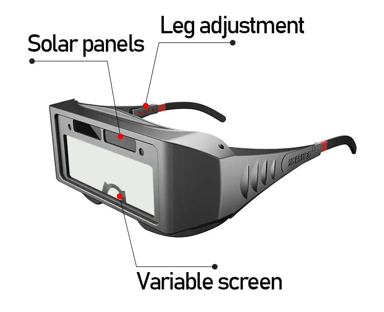 TitanGuard® | GAFAS DE PROTECCIÓN PARA SOLDADURA ★ Tecnología de atenuación automática
