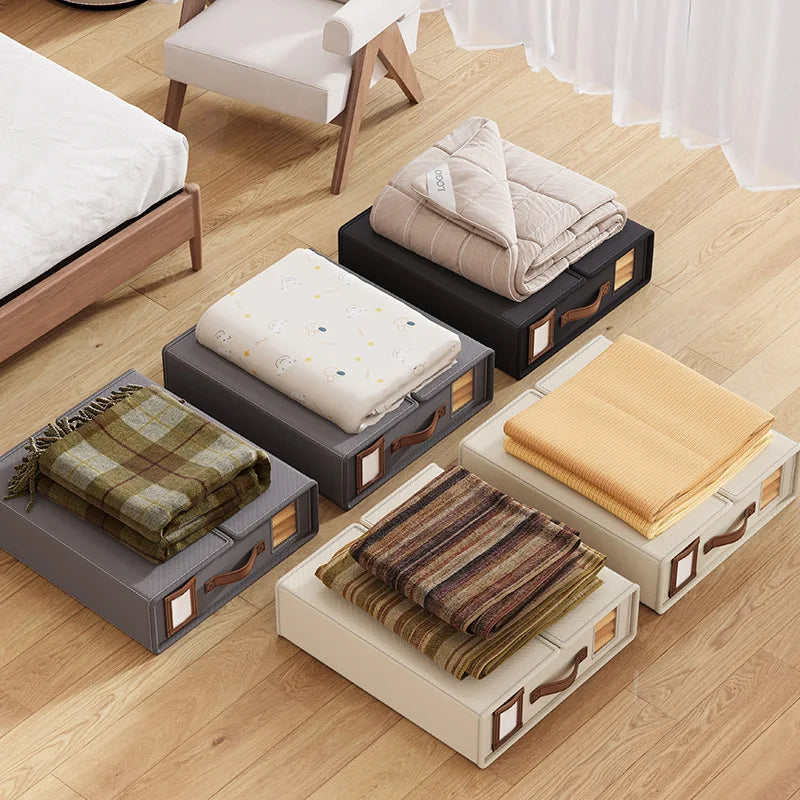 SpaceMax™ | ORGANIZADOR DE SÁBANAS PLEGABLE ★ Optimiza espacio en tu clóset