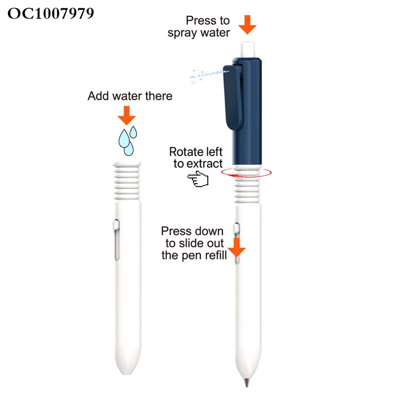 AquaBlast-PEN® | BOLÍGRAFO LANZADOR DE AGUA ★ X2 PIEZAS