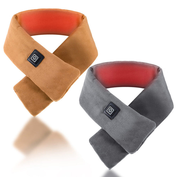 Cool OFF® | BUFANDA CON CALEFACCIÓN ★ Escudo contra el frío - Recargable por USB