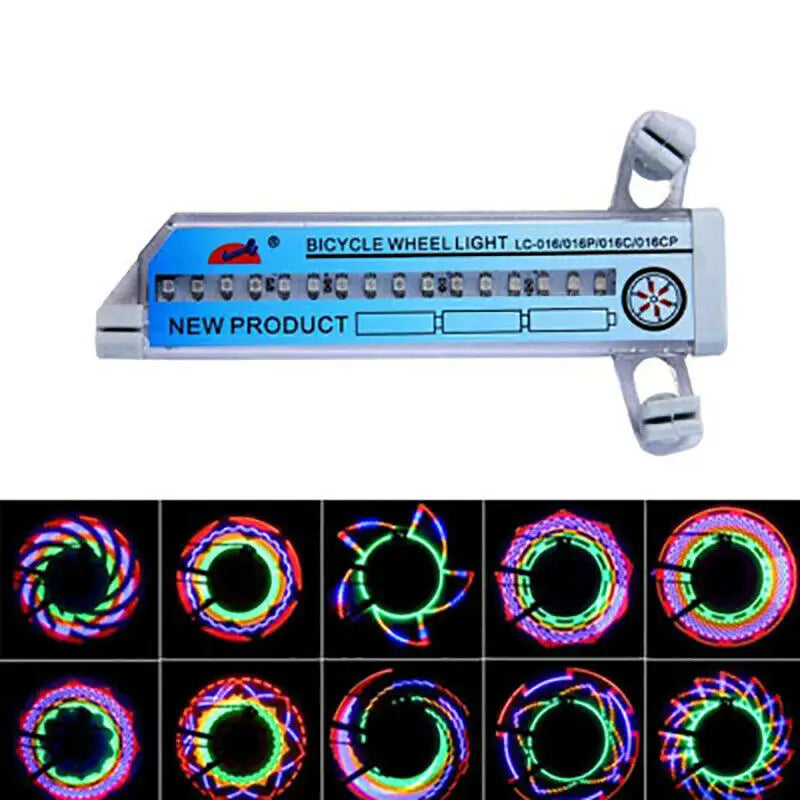LightGlow™ | LUCES PARA LLANTAS DE BICICLETA ★ Crea hasta 30 patrones diferentes