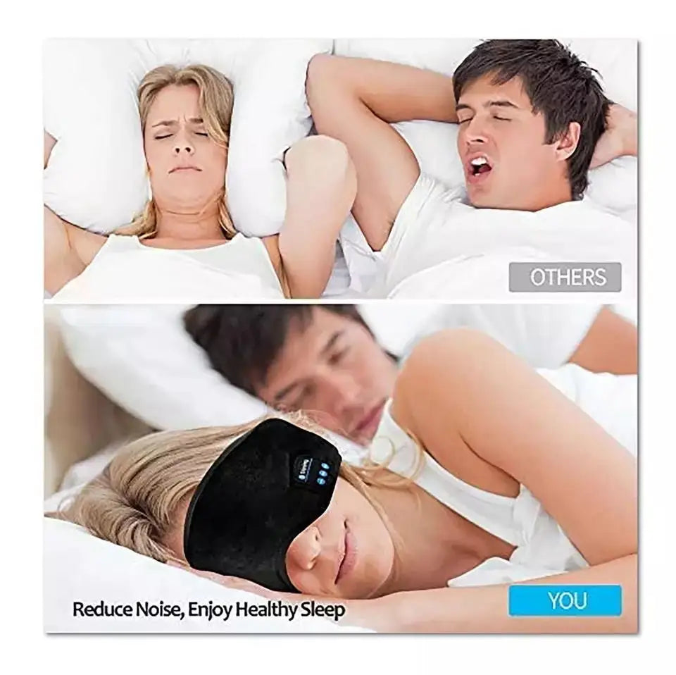 RelaxSound™ | MASCARILLA PARA DORMIR CON REPRODUCTOR DE MÚSICA ★ Compatible con Bluetooth