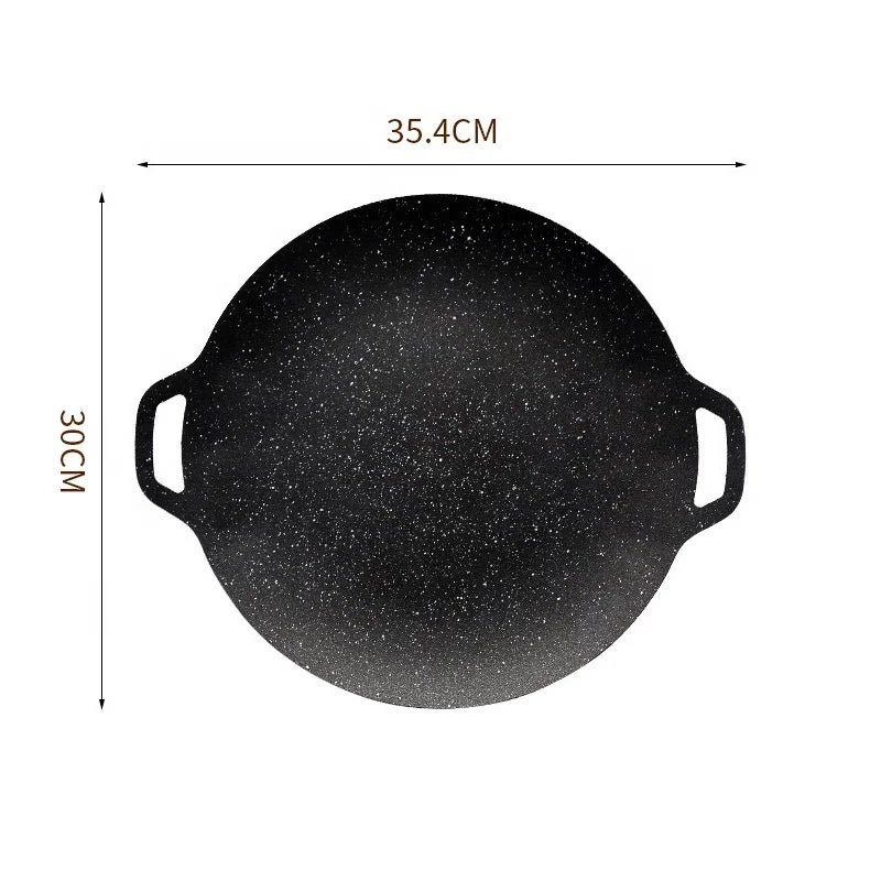 Natural Grill® | SARTÉN COREANO ANTIADHERENTE PARA BARBACOA ★ Para interiores y exteriores